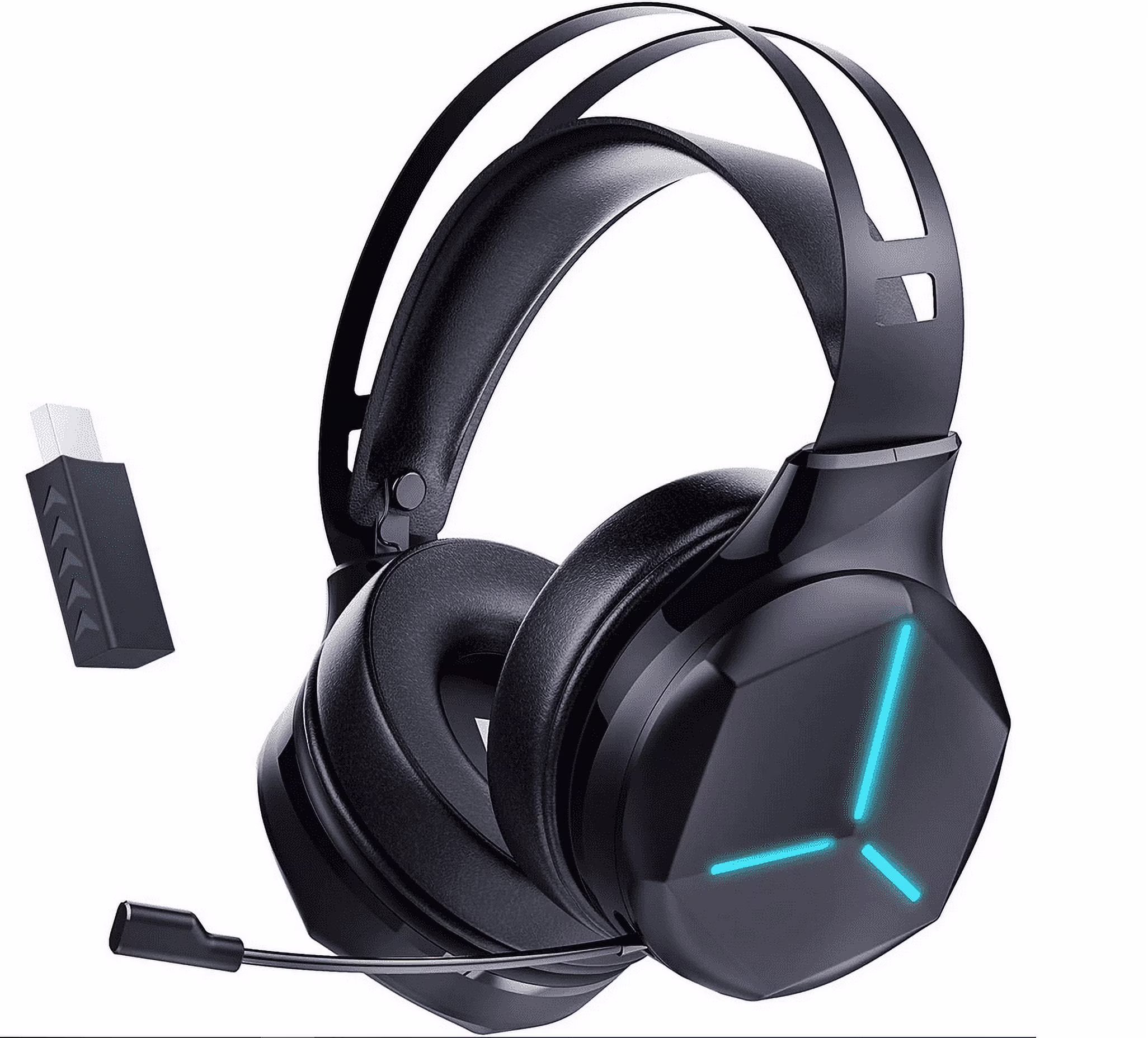 Wireless Stereo Pro Gaming Headset Headphone with mic for PS4/5 Xbox One 360 PC