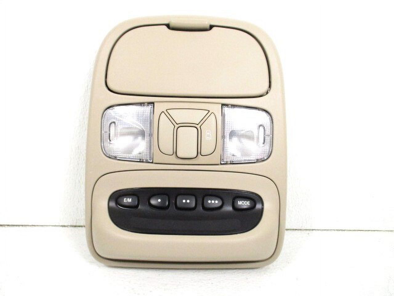 Pre-Owned 2004 2005 Toyota Sienna Tan Overhead  Console w/ Power Passenger Slide Door OEM (Good)