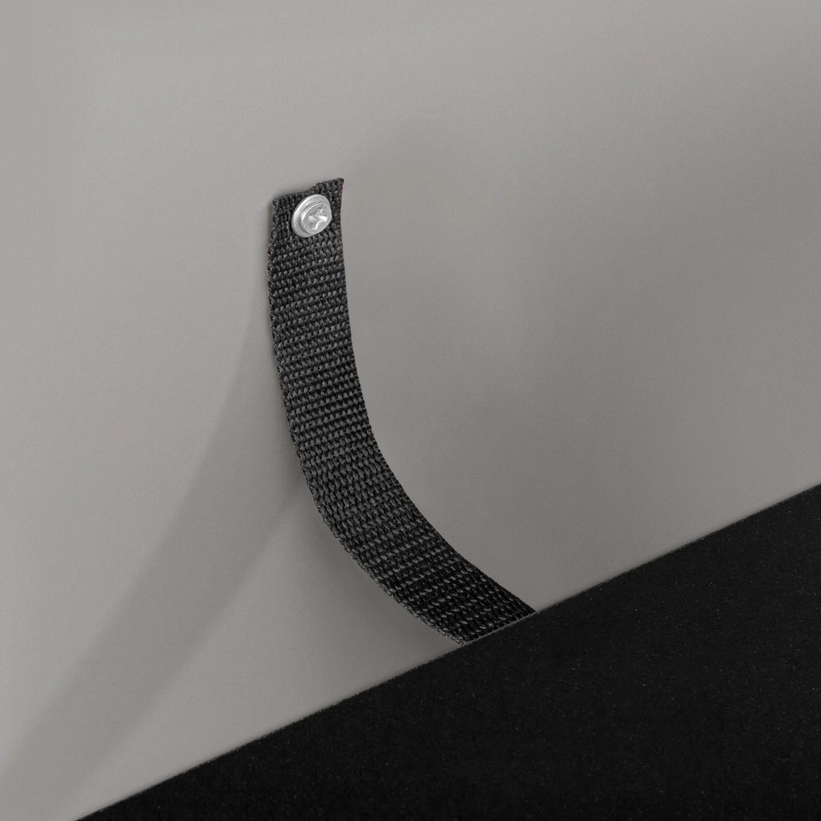 Modern Simple 5-Drawer Dresser Black