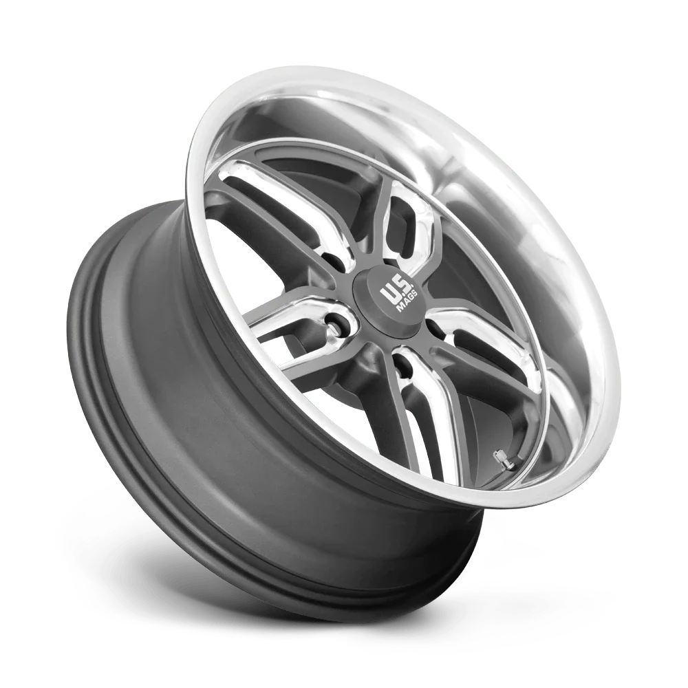 Us Mag Cten 20X8.5 Matte Gunmetal Milled Wheel