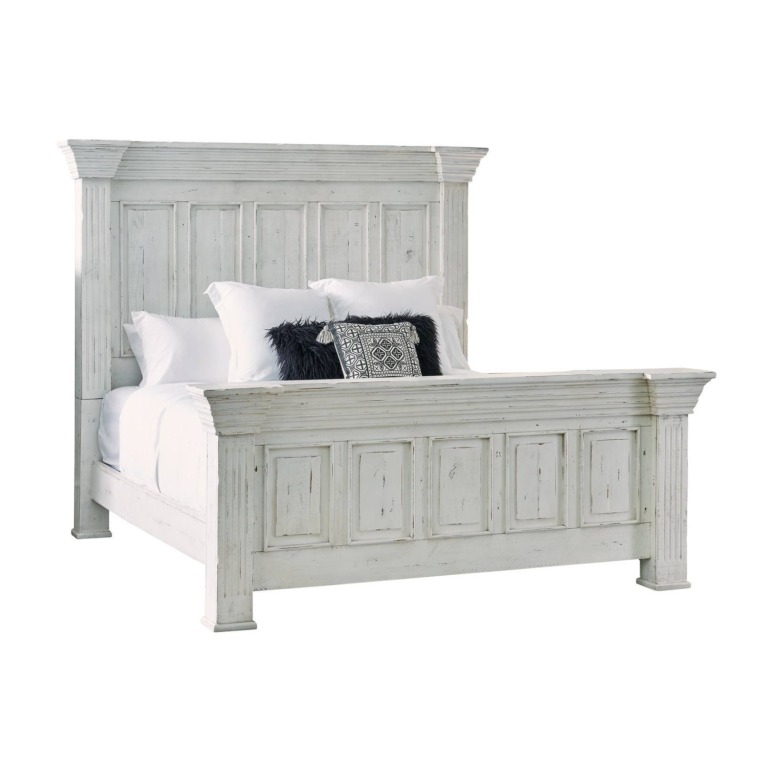 Picket House Furnishings Ruma White 5PC Queen Bedroom Set