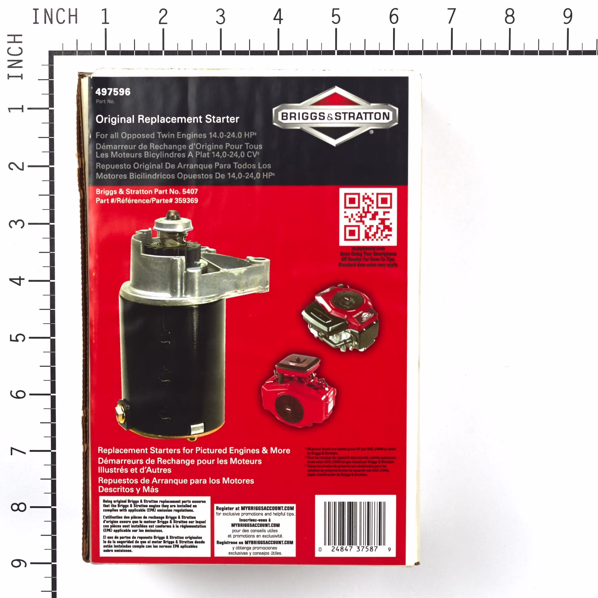 Briggs and Stratton Electric Starter Motor