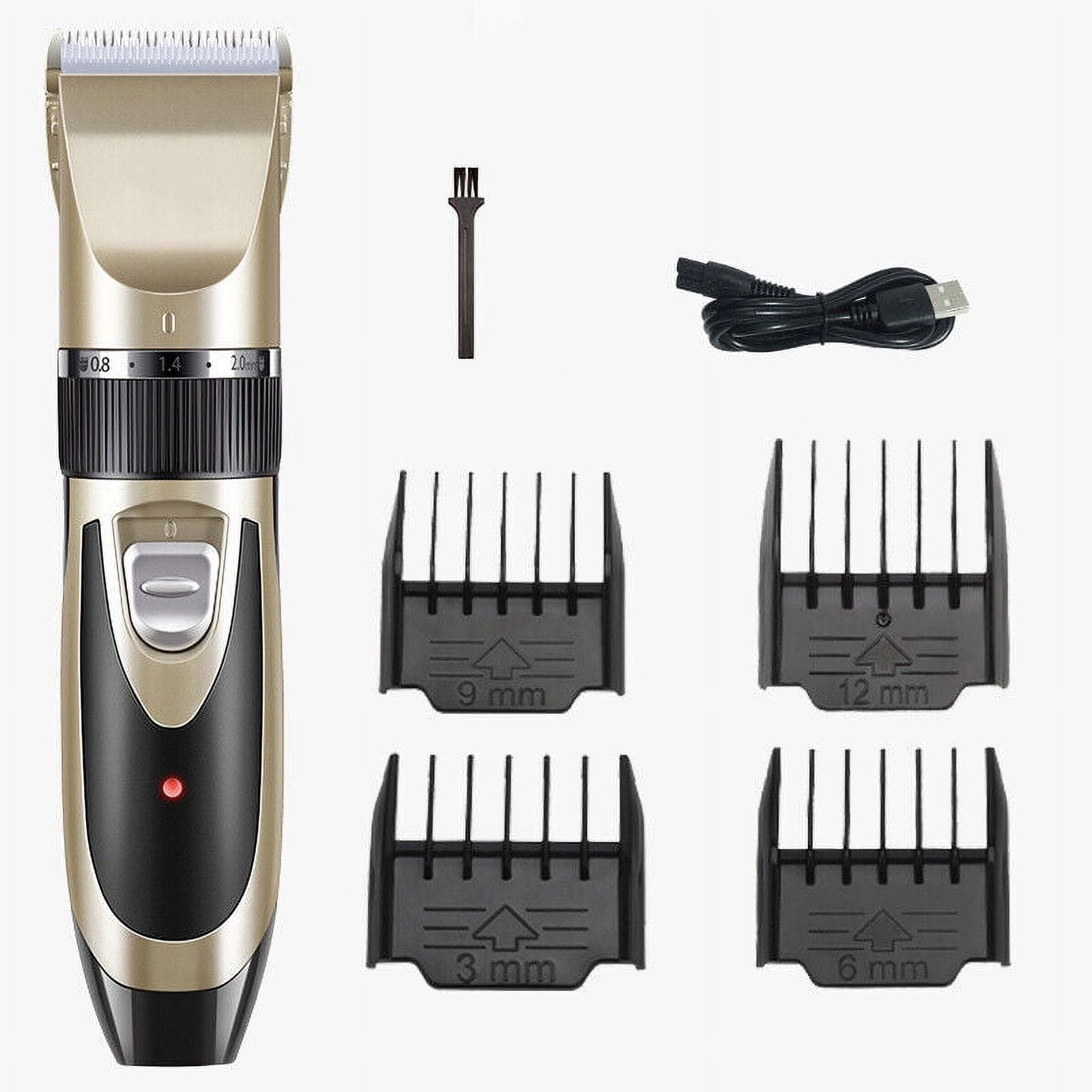 Dog Cat Pet Grooming Kit Electric Hair Clipper Trimmer Rechargeable Cordless US