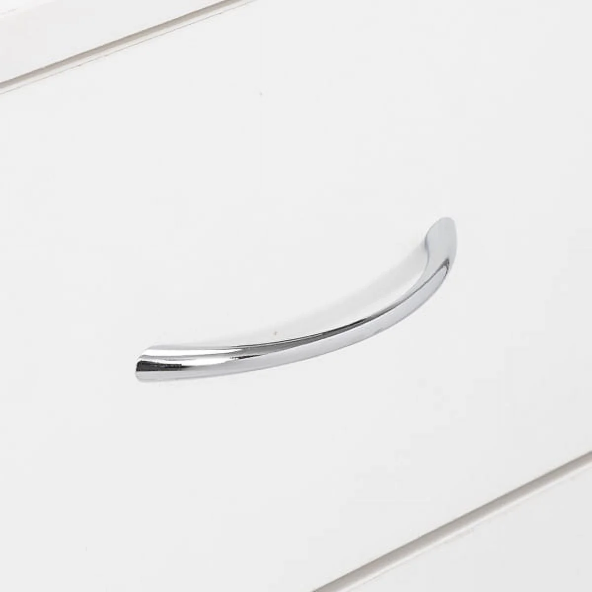 [FCH] MDF Wood Simple 4-Drawer Dresser White(=86913595, 22419080, 72485344)