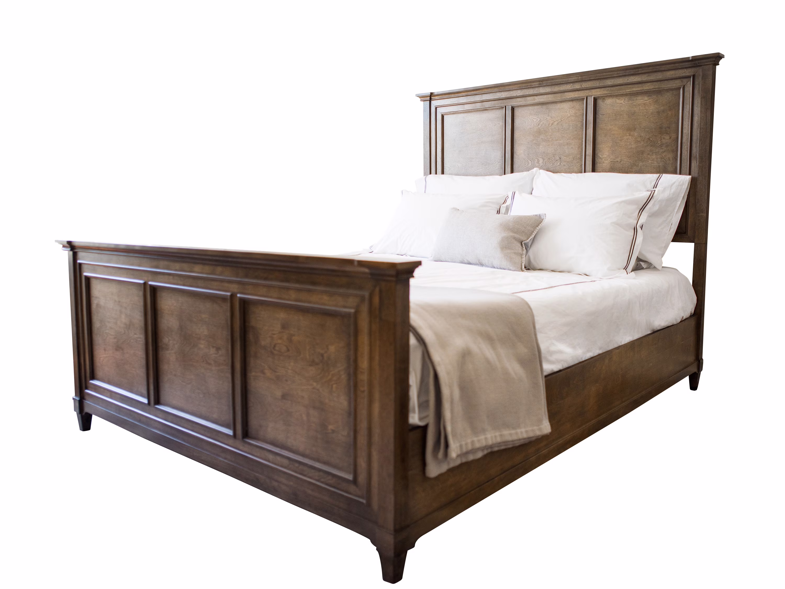 Devon & Claire Joanna Weathered Oak Queen Bed