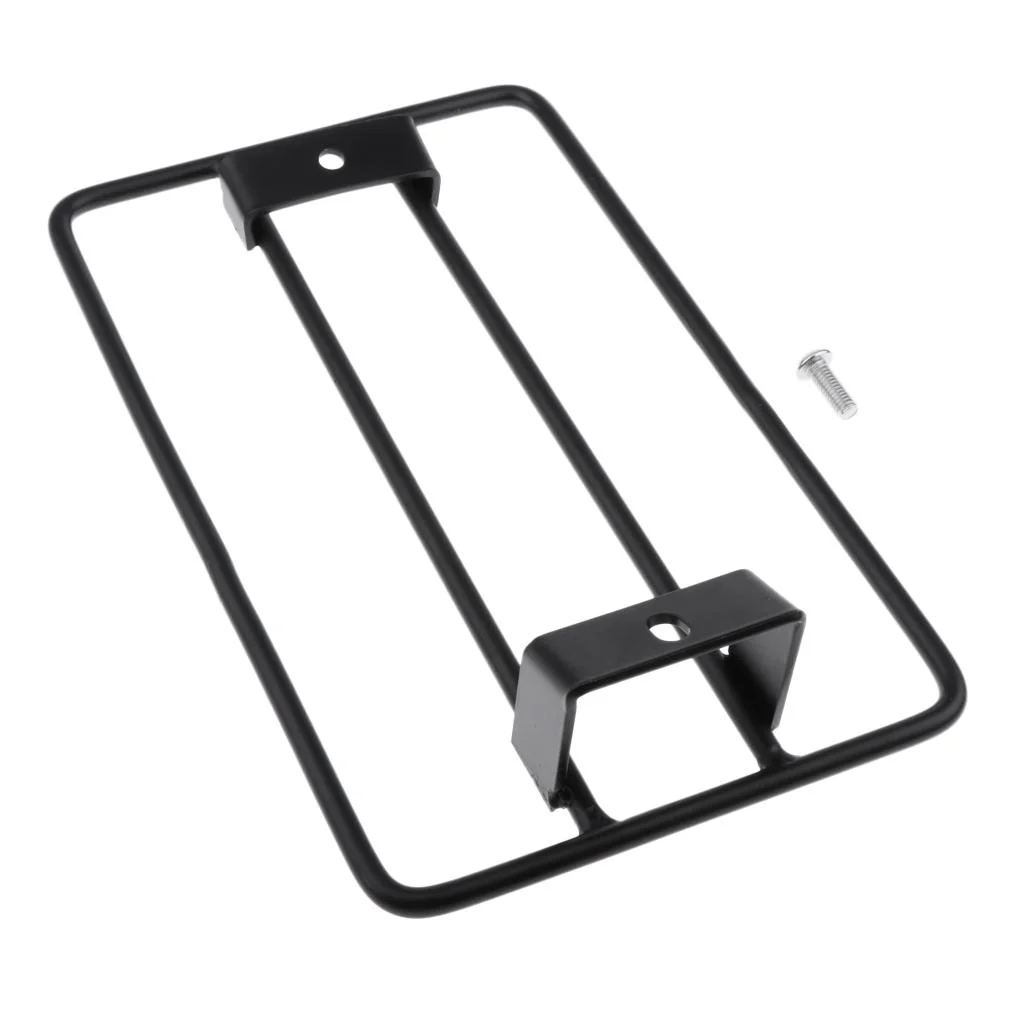 Sissy Bar Backrest Luggage Rack Rail Trunk Grom 250 300 500 2017-2019 (Black)