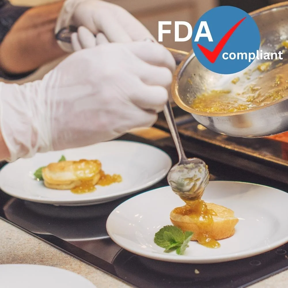 Powder-Free Vinyl Disposable General Purpose Gloves, Clear, X-Large, 5 Mil, Pack of 1000