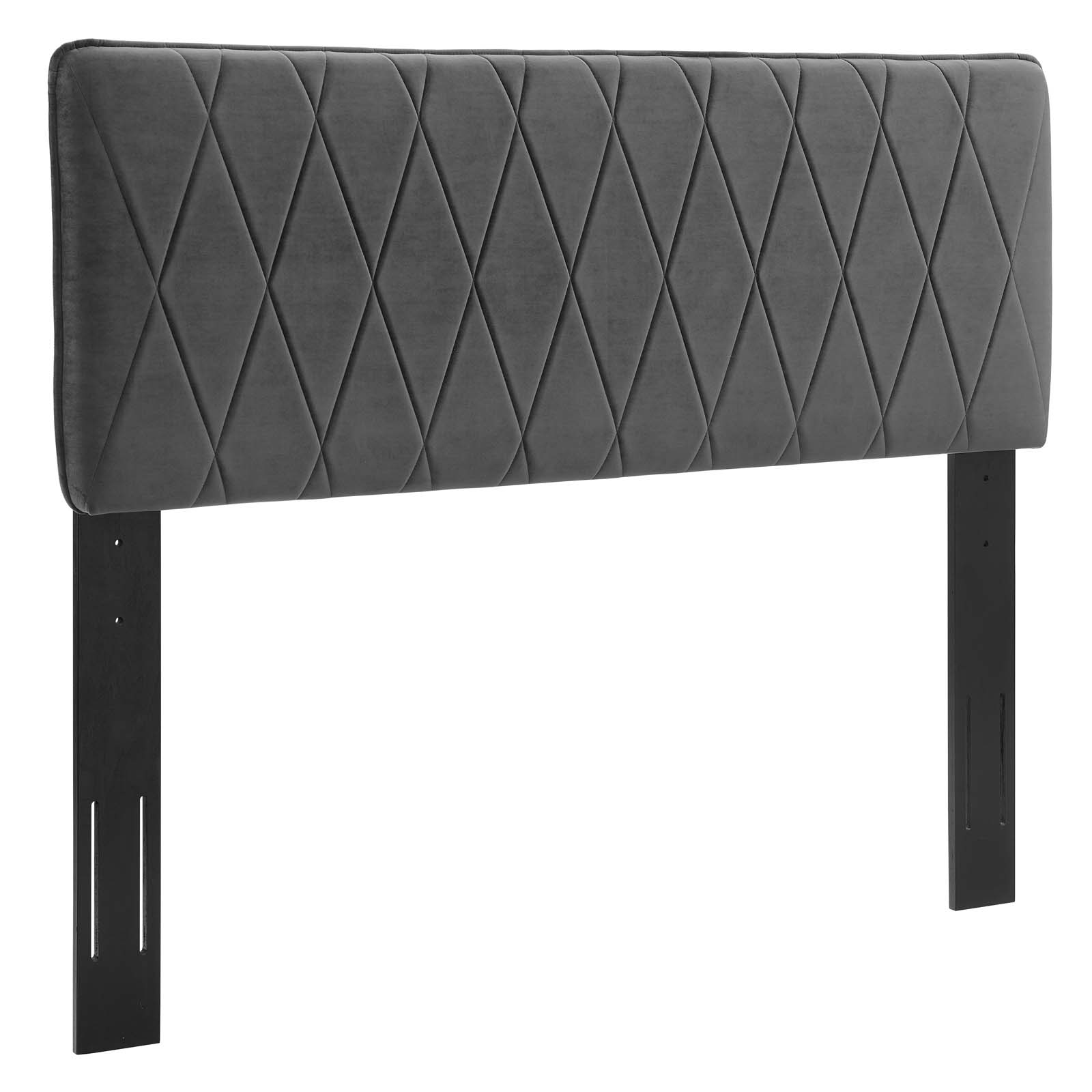 Modway Leila King/California King Headboard in Charcoal