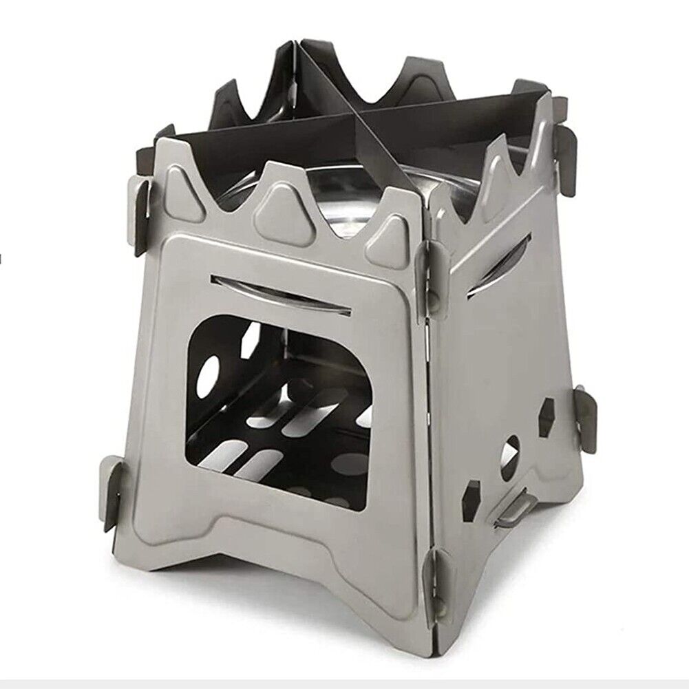 Wood Stove Titanium Stove Cooking Equipment Folding Titanium Ultralight