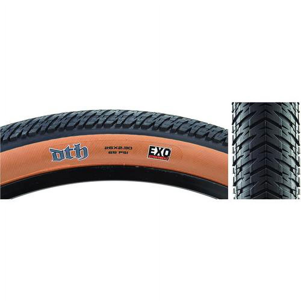 Tires Dth 26 X 2.3 Black/DSK Wire/60 SC/EXO - TB00334500