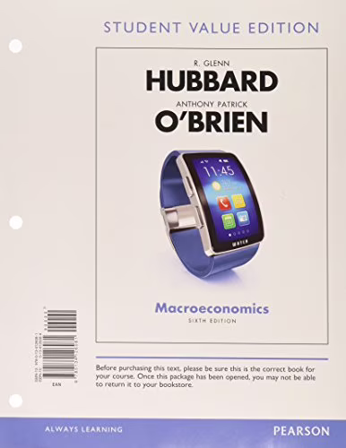 Pre-Owned: Macroeconomics, Student Value Edition (Paperback, 9780134126081, 0134126084)
