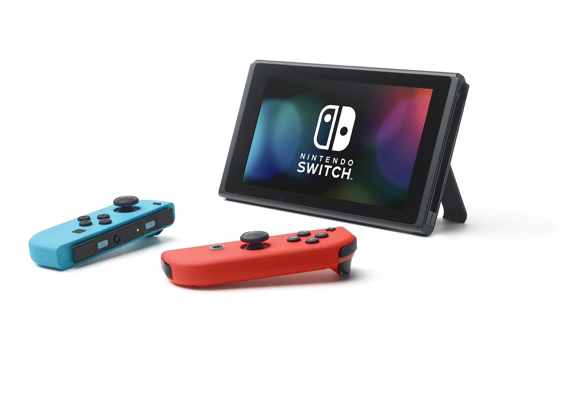Restored Nintendo Switch - Mario Red & Blue Edition - Switch [Refurbished]