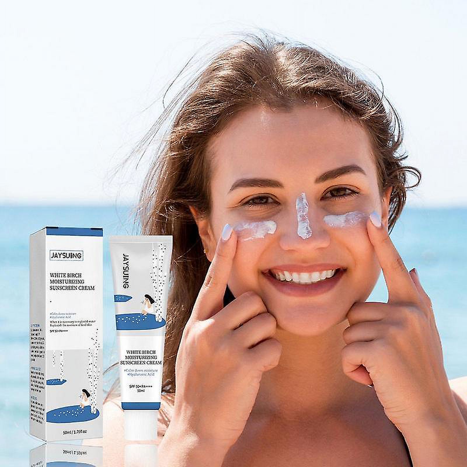 Face Sunscreen Spf50 Body Sunscreen Facial Moisturizing Sunblock Non-greasy Sun Cream Oil-control Uva/uvb Protection Cream