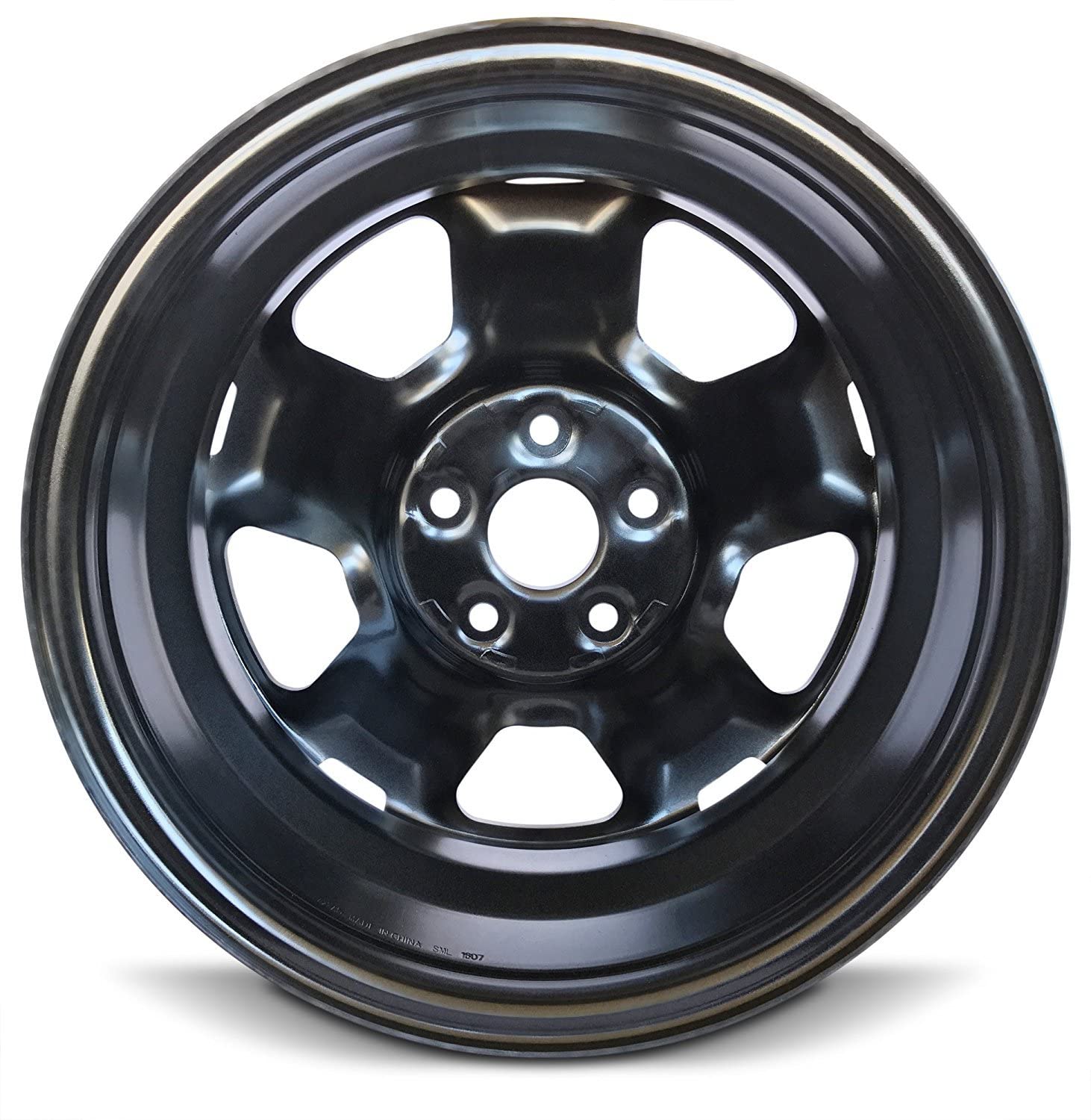 17 Inch Wheel for 2009-2015 Honda Ridgeline 5 Lug Silver Steel Rim