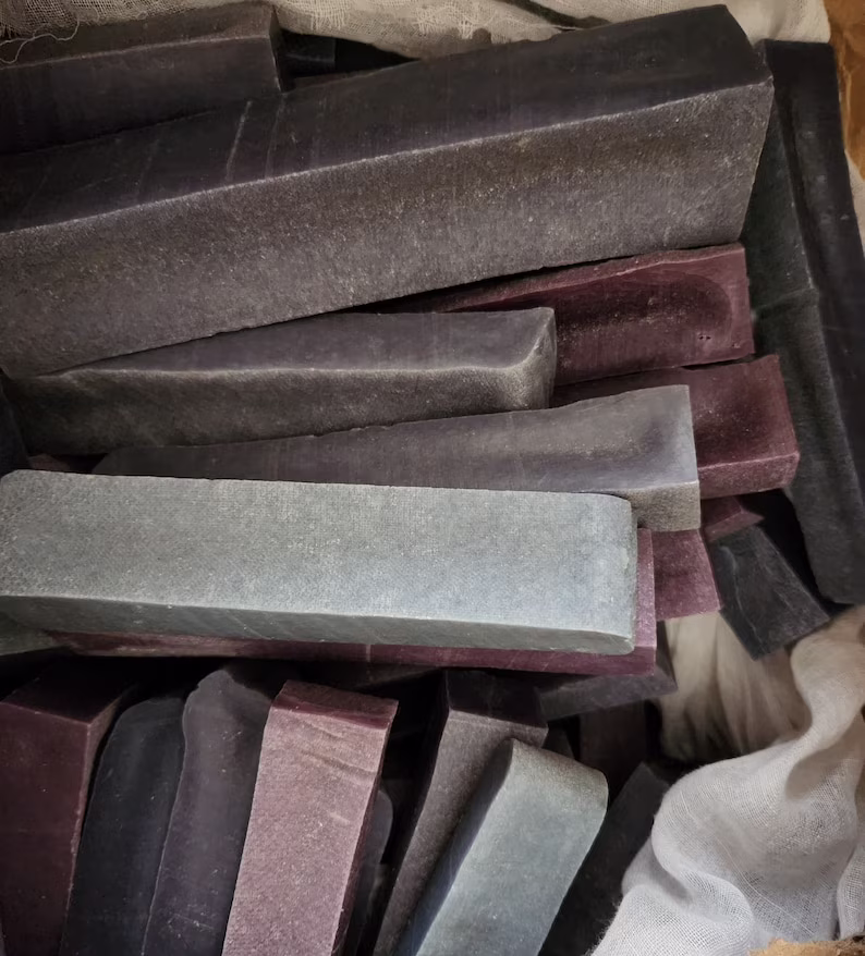 Himalayan Yak Milk Bones Dog Chews for Dogs -Blueberry Flavor, Organic, each 5-6 