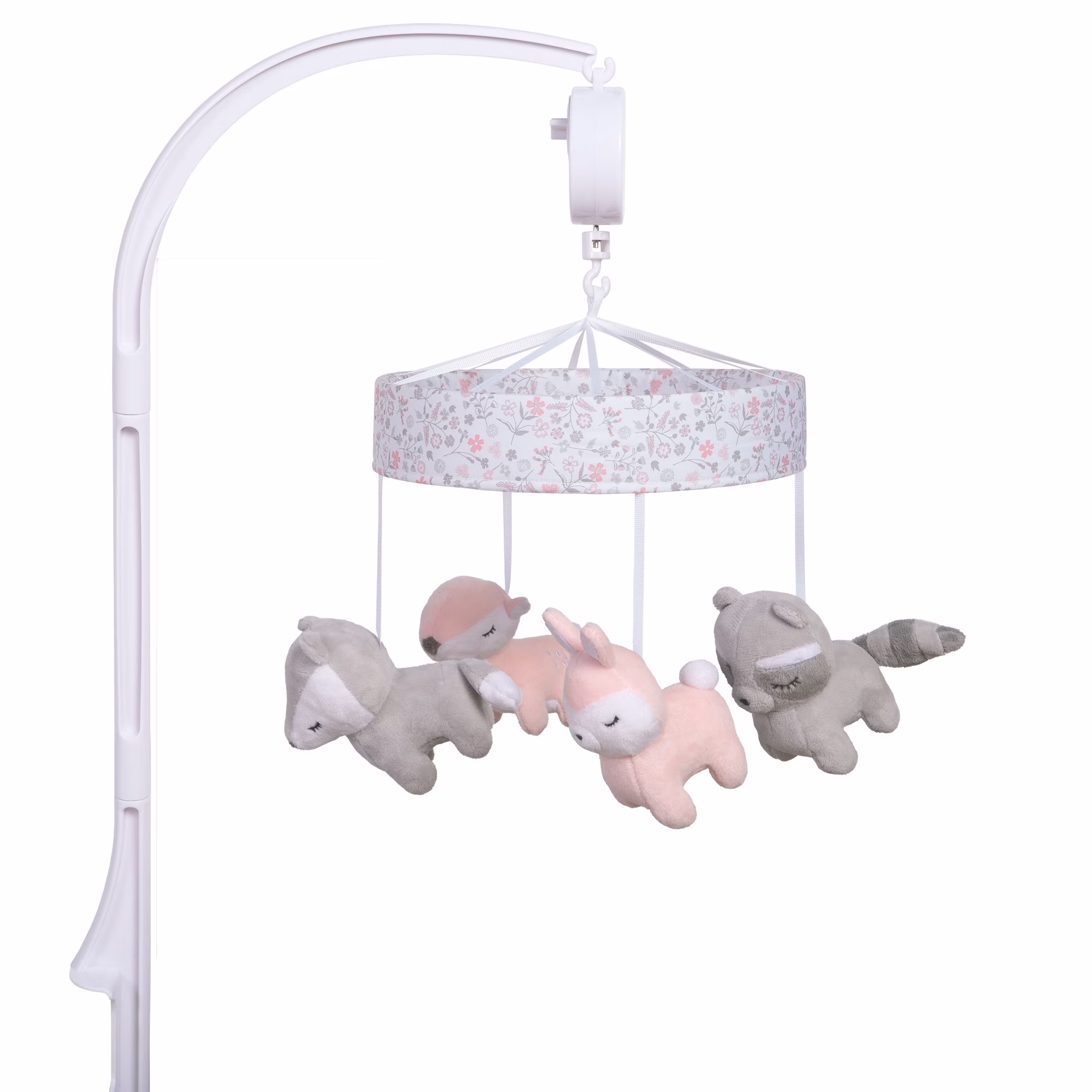 Sammy & Lou Girl Sweet Forest Friends Musical Crib Mobile, Fox Character