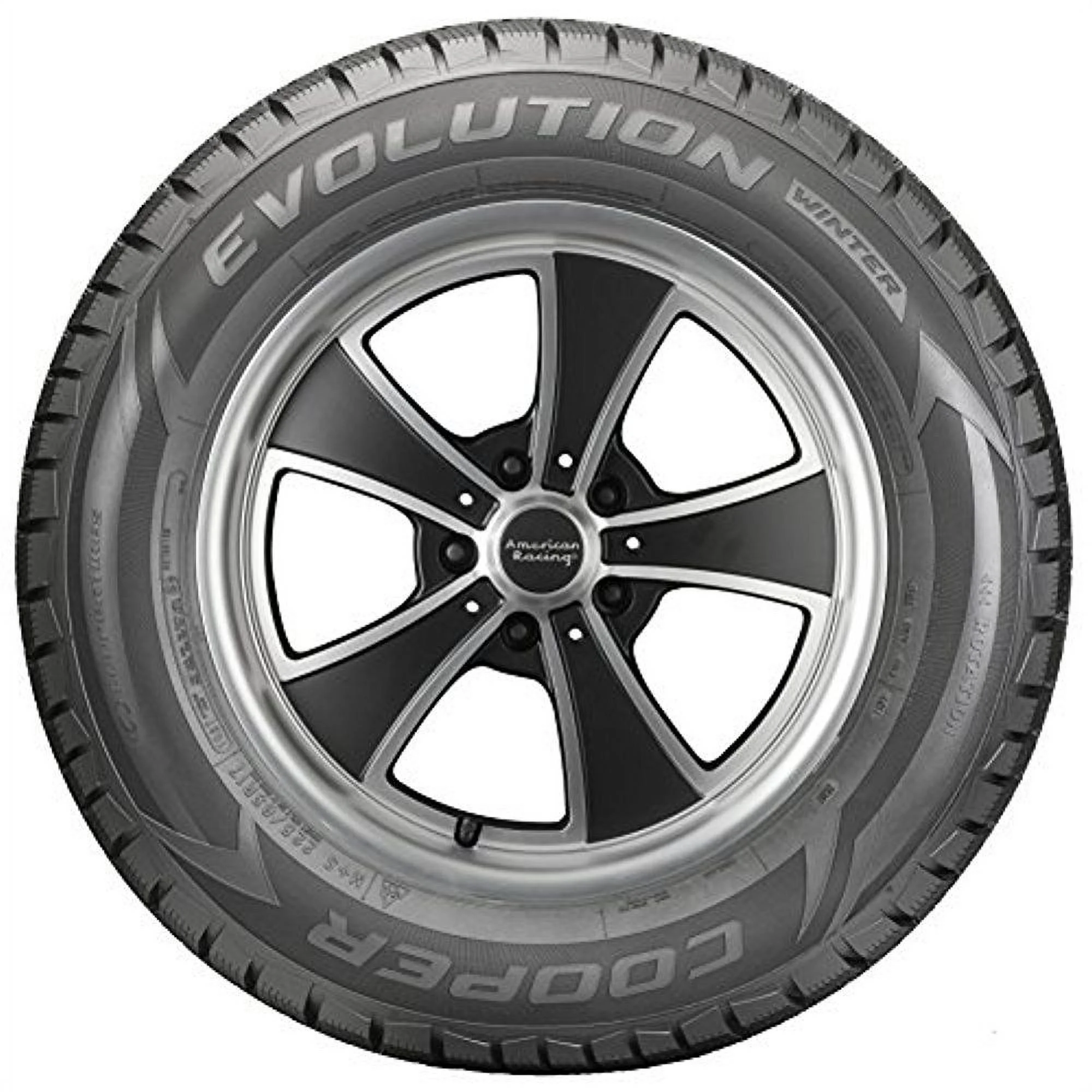 4 New Cooper Evolution Studable Winter Snow Tires - 205/60R15 91T