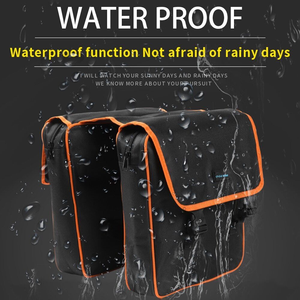 Double Side Trunk Bags Luggage Back Seat MTB Bicycle Carrier Bag Rear Rack