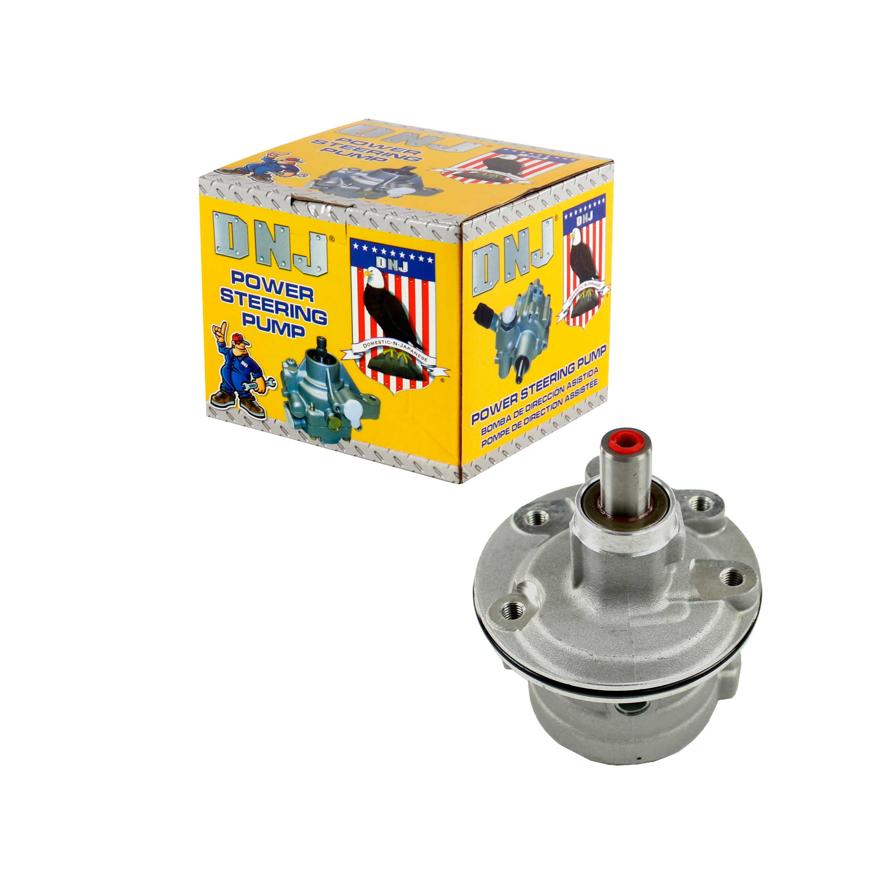 DNJ PSP1019 New Power Steering Pump Fits Cars & Trucks 73-87 GMC Ford Jeep 3.2L 5.0L OHV SOHC Fits select: 1967-1981 CHEVROLET CAMARO, 1969-1980 CHEVROLET C10