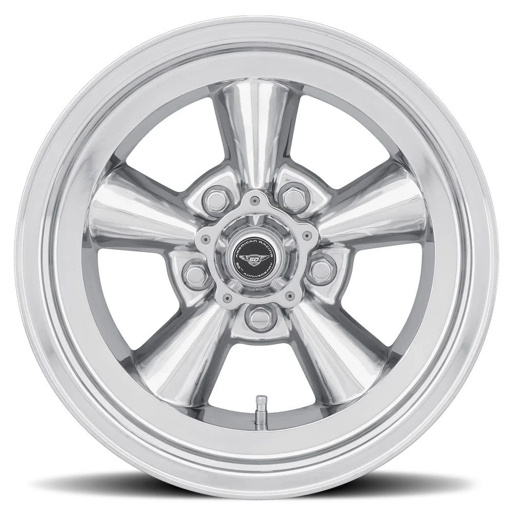 American Racing Vintage Aluminum Rim VN109 TT O 17X7in Polished Finish, VN1097773