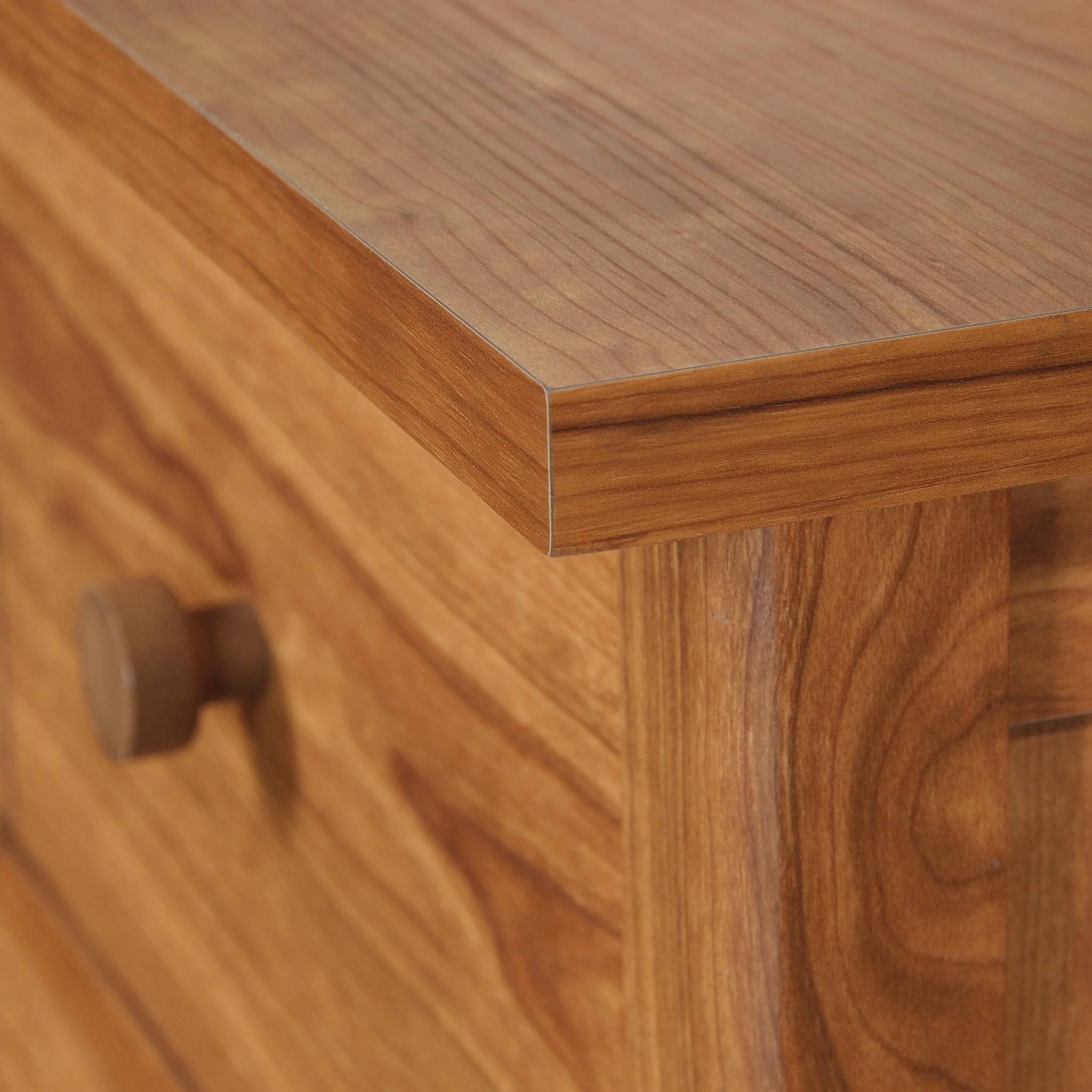 Sauder Union Plain 4-Drawer Dresser, Prairie Cherry Finish