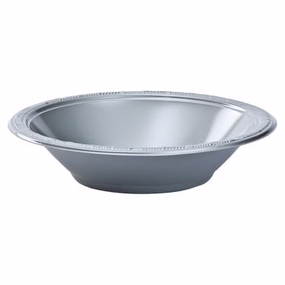 Hanna K, Plastic Bowl, 15oz, Silver, 50ct