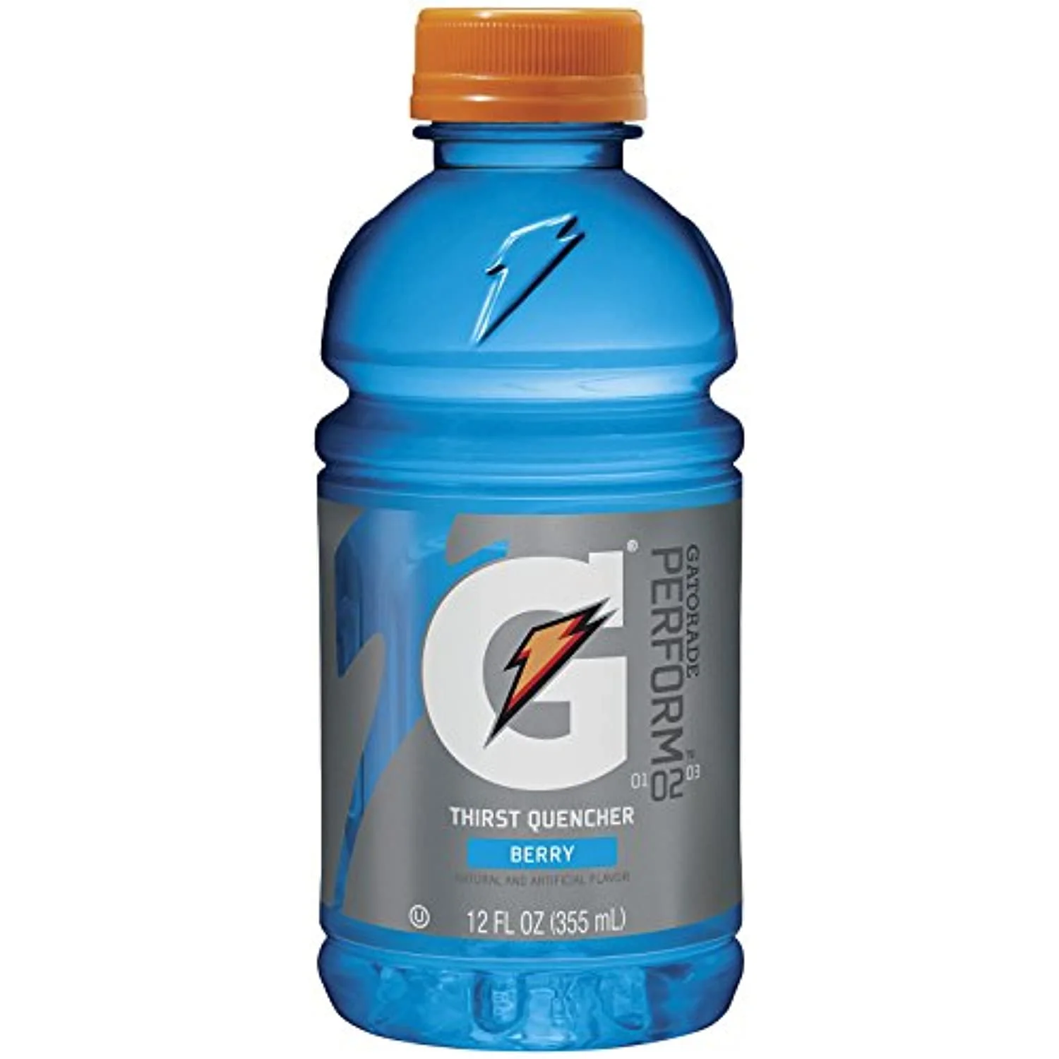 Gatorade Thirst Quencher, Berry, 12 Ounce Bottles (Pack Of 24)