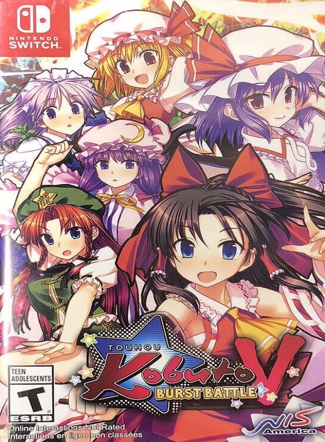 Restored Touhou Kobuto V: Burst Battle (Nintendo Switch, 2017) Fighting Game (Refurbished)