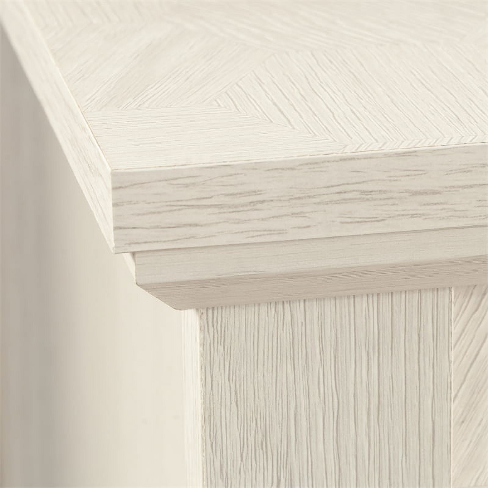 Pemberly Row Modern Engineered Wood 4-Drawer Chest in Glacier Oak