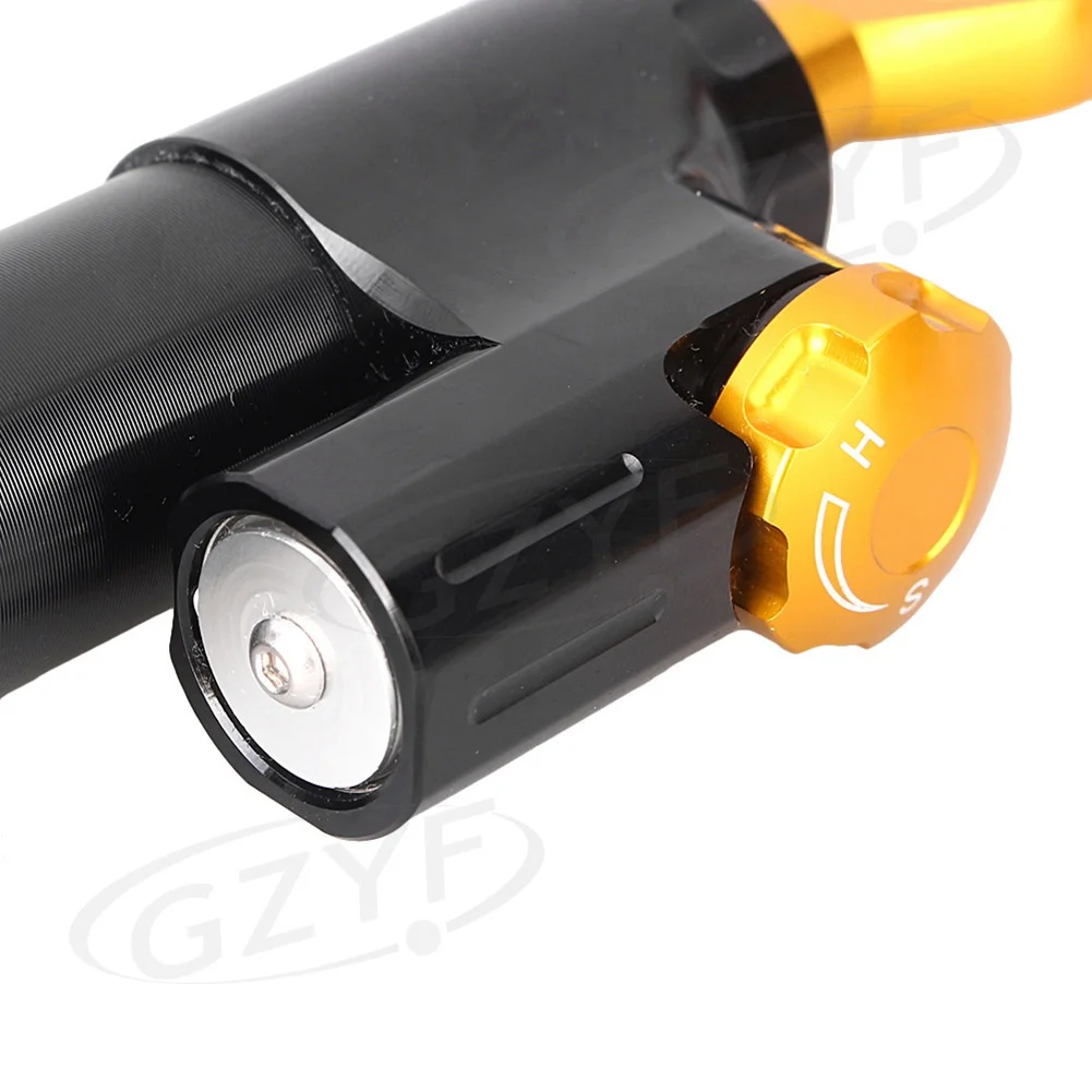 ZSWAL Motor Steering Dampers Stabilizers Reversed Safety Control Stunt Clutch Levers for Kawasaki, for HONDA, for Yamaha, for Suzuki, Black&gold