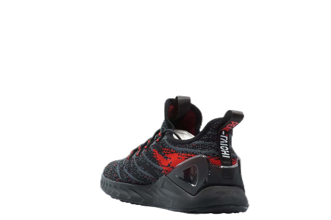 [EK9450] Kids Youth Peak Taichi 1.0 Plus Black Melange Running Shoes - 5.5 - (Youth)