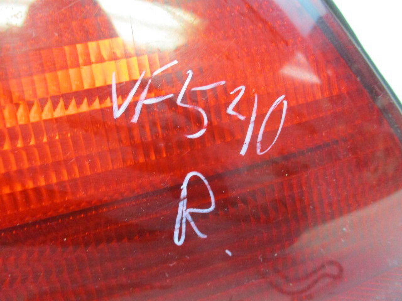 Pre-Owned 1998-2002 Honda Accord Coupe Right RH Passenger Quarter Mount Tail Light OEM LKQ (Good)