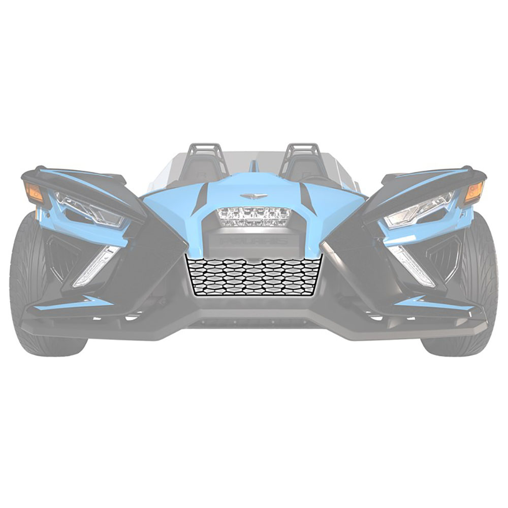 Slingshot 2884148-666 Polaris Black Pearl Painted Front Grille 2015-2021 GT R SL LE