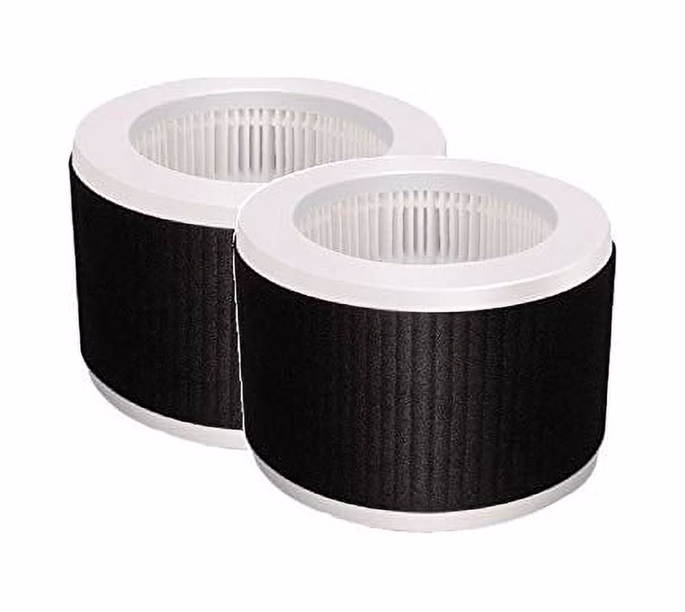 Nispira 3-in-1 True HEPA Filter for KOIOS and MOOKA EPI810 Air Cleaner Air Purifier 2 Pk