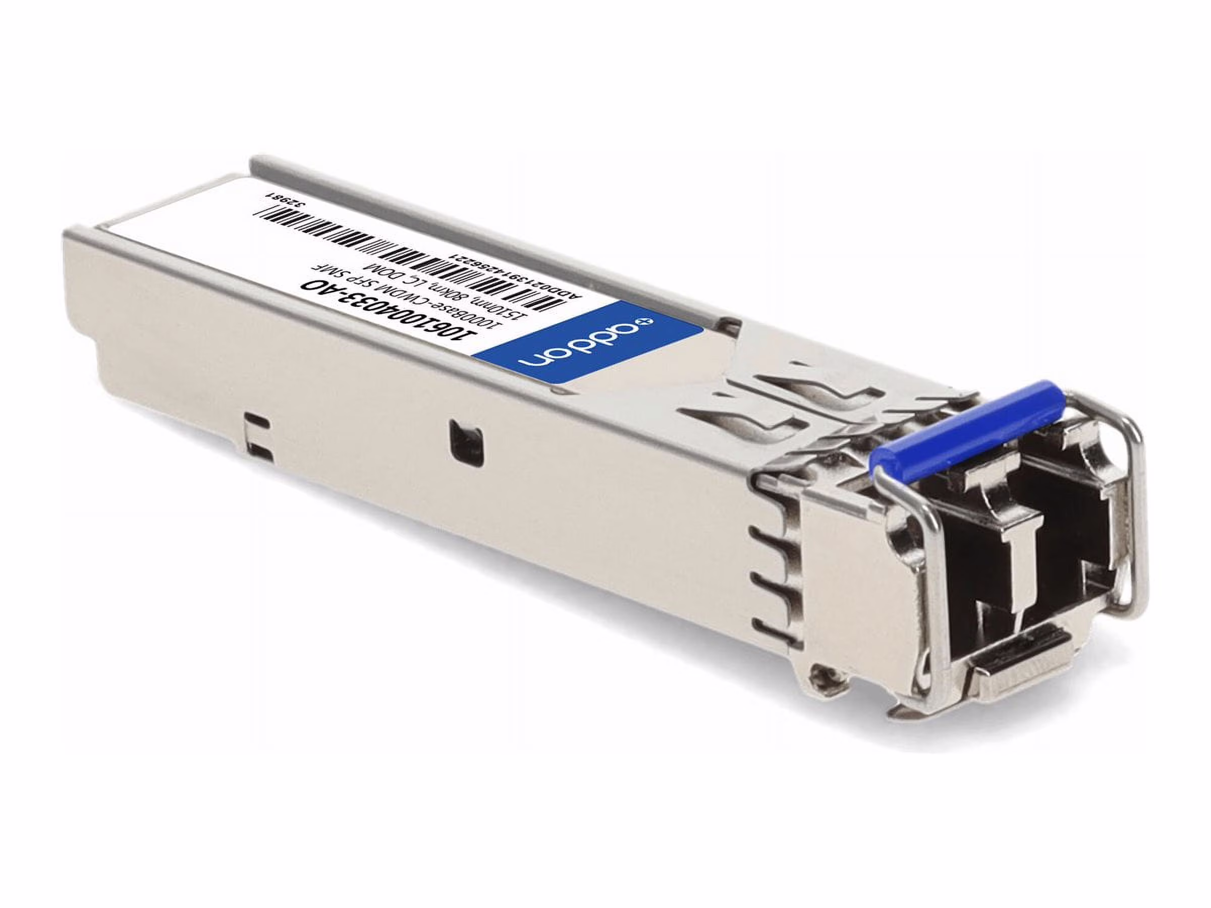 AddOn - SFP (mini-GBIC) transceiver module (equivalent to: ADVA 1061004033) - GigE - 1000Base-CWDM - LC single-mode - up to 49.7 miles - 1510 nm - TAA Compliant
