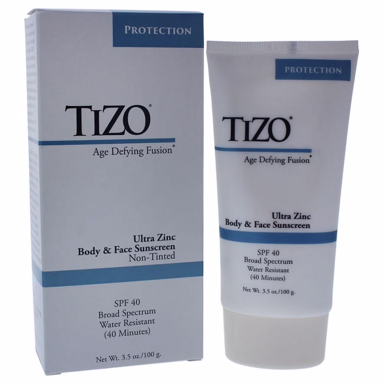 Tizo Ultra Zinc Body and Face Non-tinted SPF 40 Sunscreen 3.5 oz