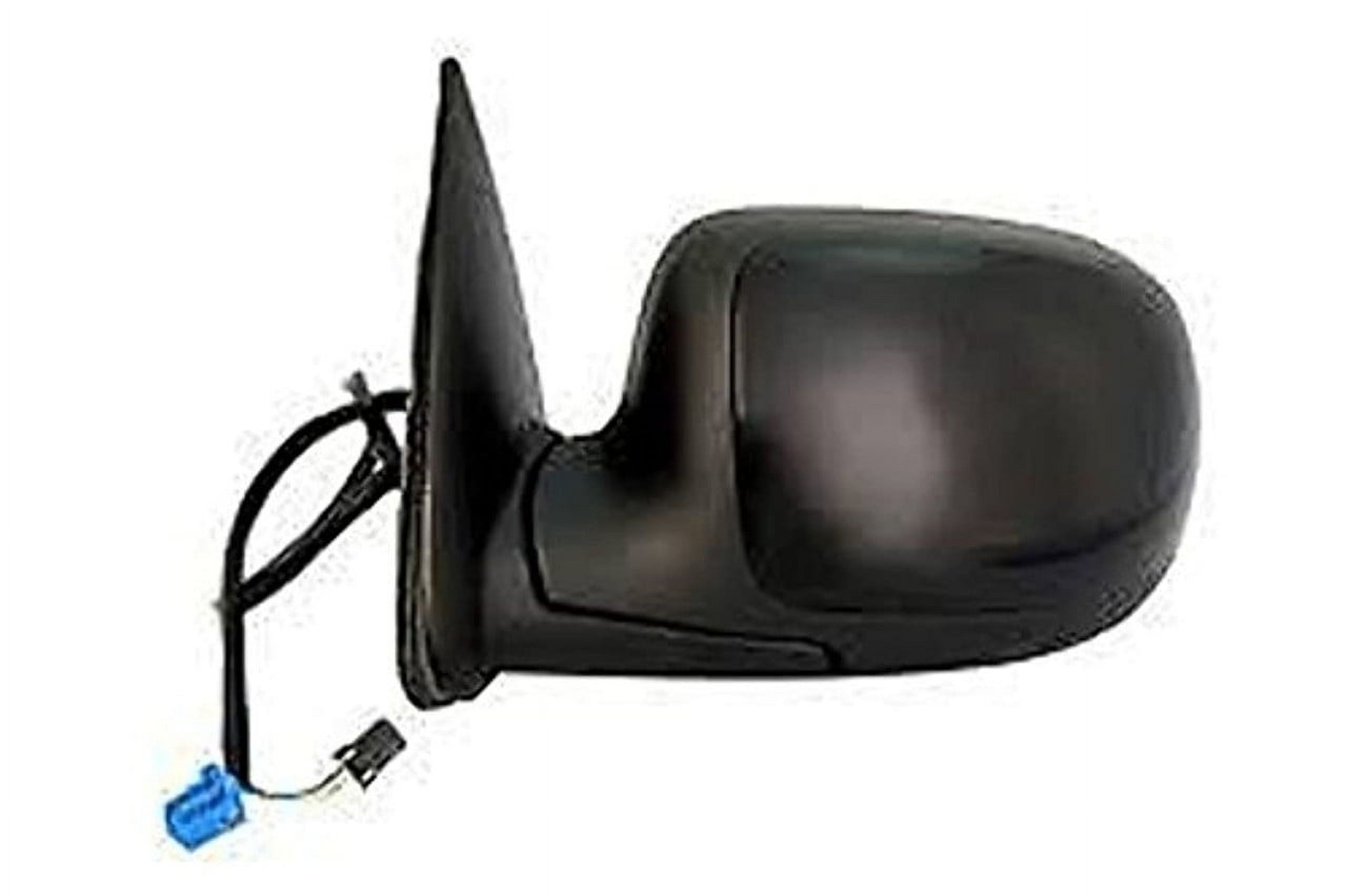 GM Truck Left Driver Pwr Heat Text Black Cover, Manual Fold