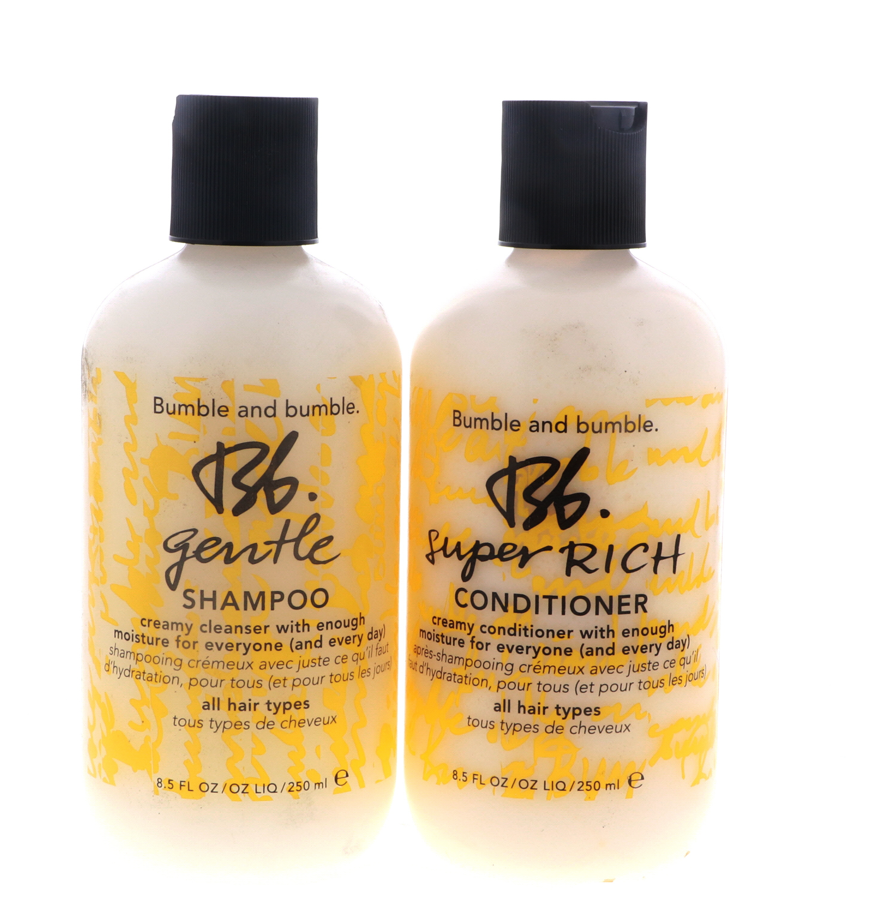 Bumble and Bumble Gentle Shampoo and Super Rich Conditioner 8.5oz Combo