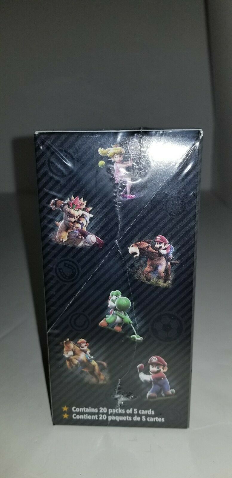 20 NEW Sealed Packs Nintendo Amiibo Cards 100 Total Mario Sports Superstars