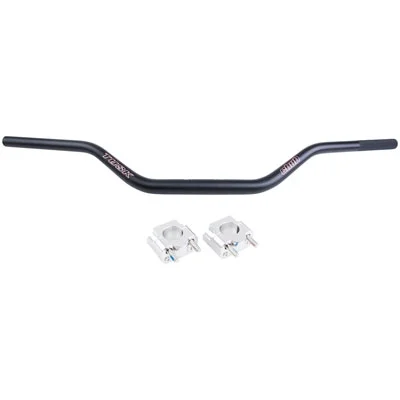 Tusk Universal Big Bar Clamp and Bar Kit Tusk Chub Big Bar Moto Bend Black for Cannondale E440 2002