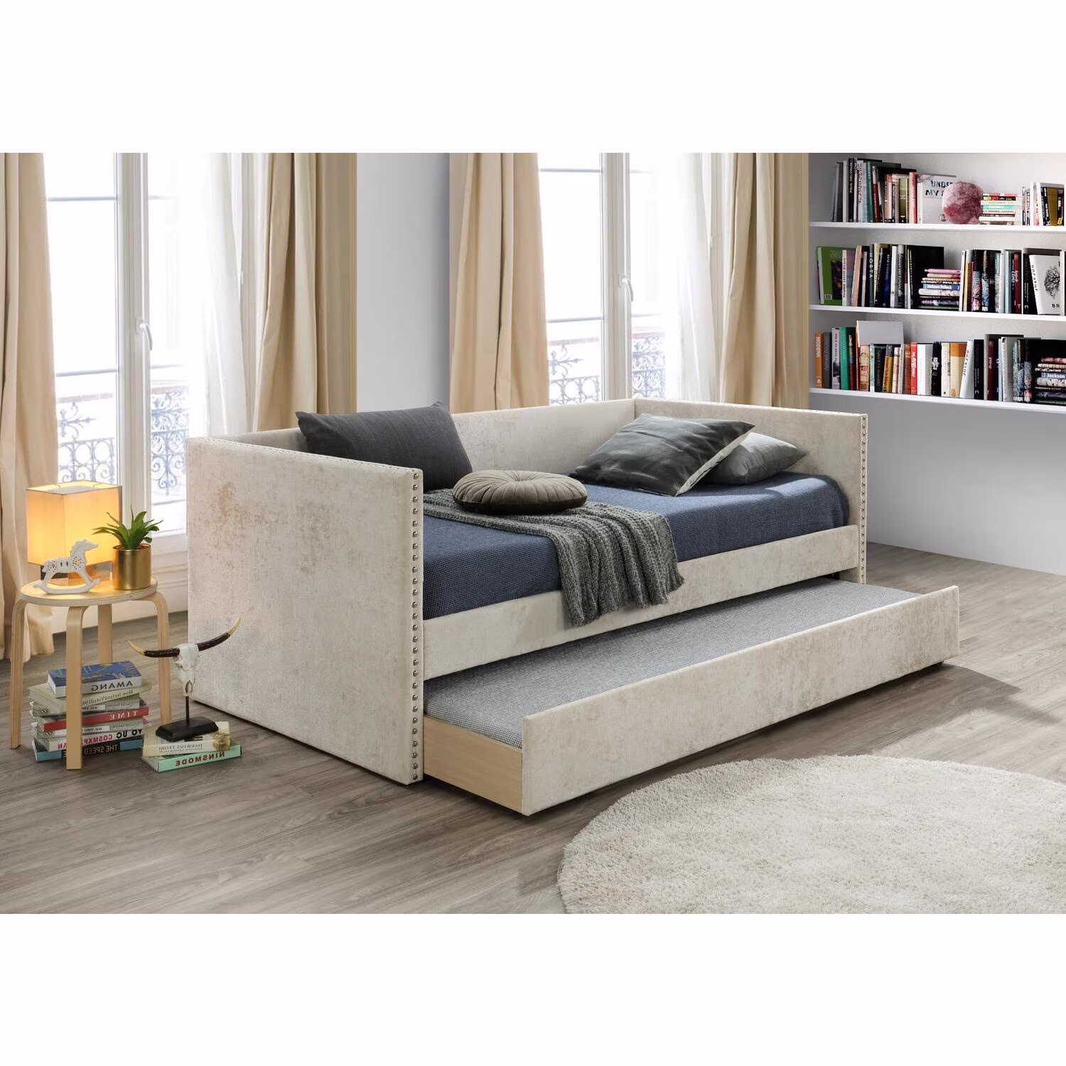 Myco Furniture Rowan Daybed, Beige