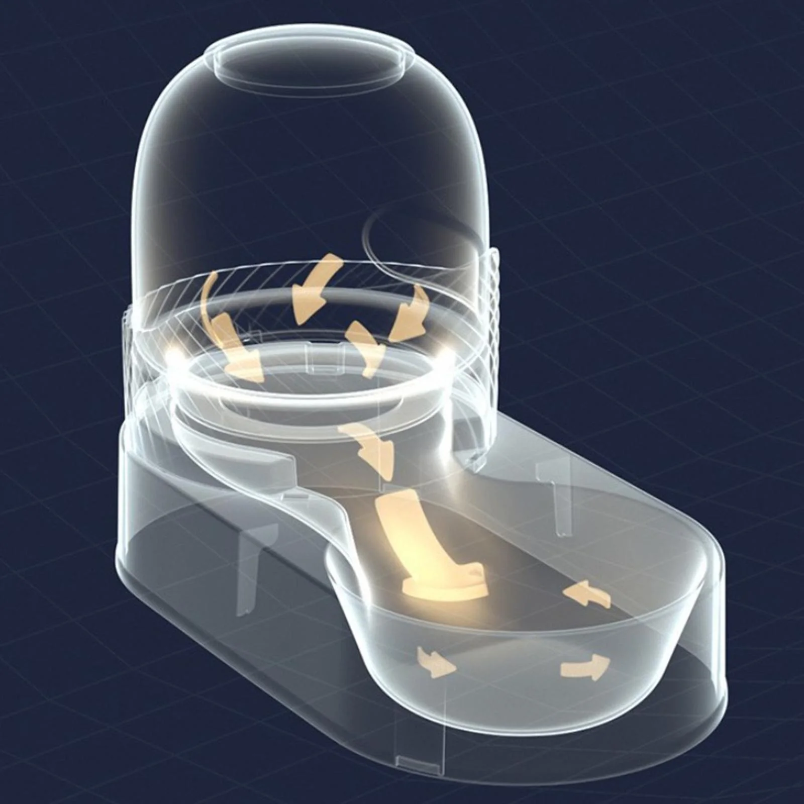 Cat Feeder, Automatic , Pets Food Dispenser, Water Drinking Drinker Dish Puppy Kitten , Green Food Feeder