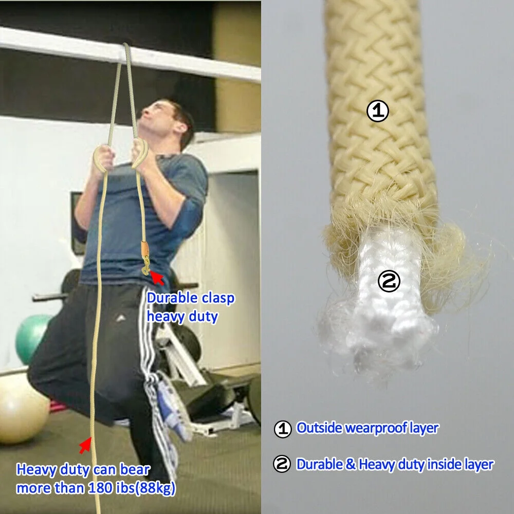 10/16/33/66ft Long Strong Dog Tracking Leash Braided Rope Large Dogs Training