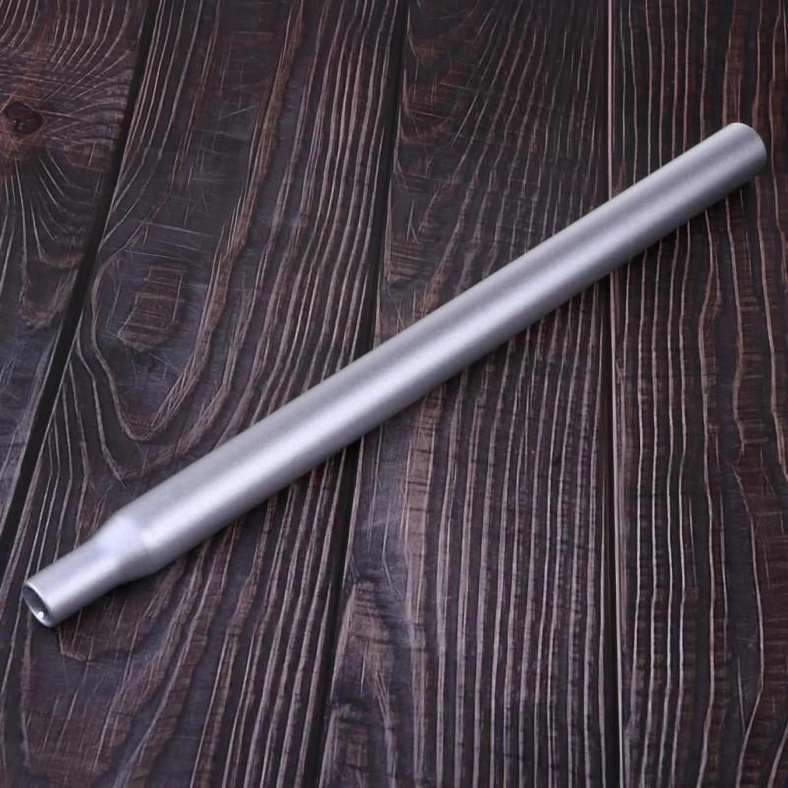 25.4mmx30/35/40/45mm Bike Aluminum Alloy Seatpost Seat Post Parts - Silvery 45cm
