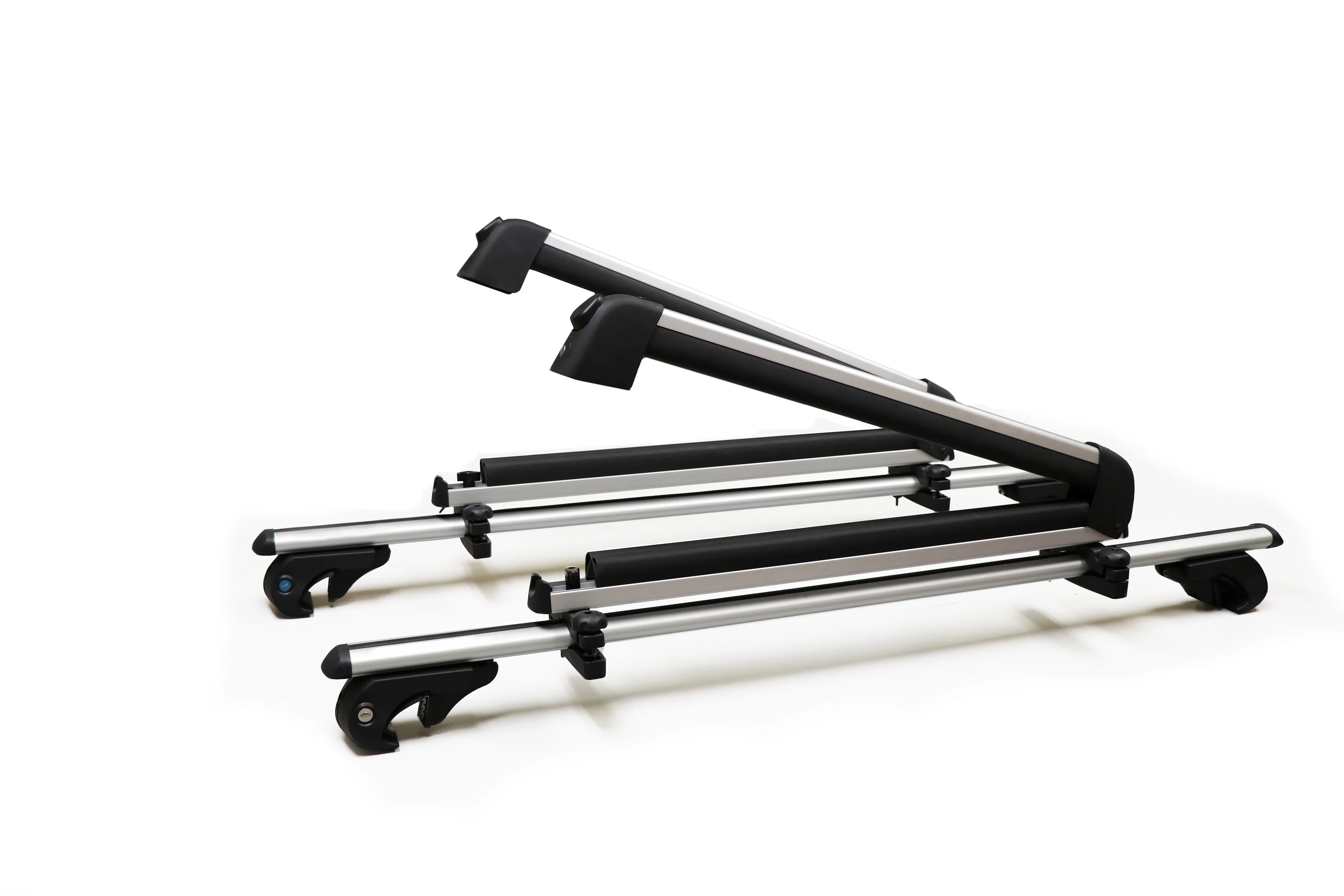 BrightLines Roof Rack Crossbars Ski Rack Combo Compatible with Jeep Liberty 2008-2013
