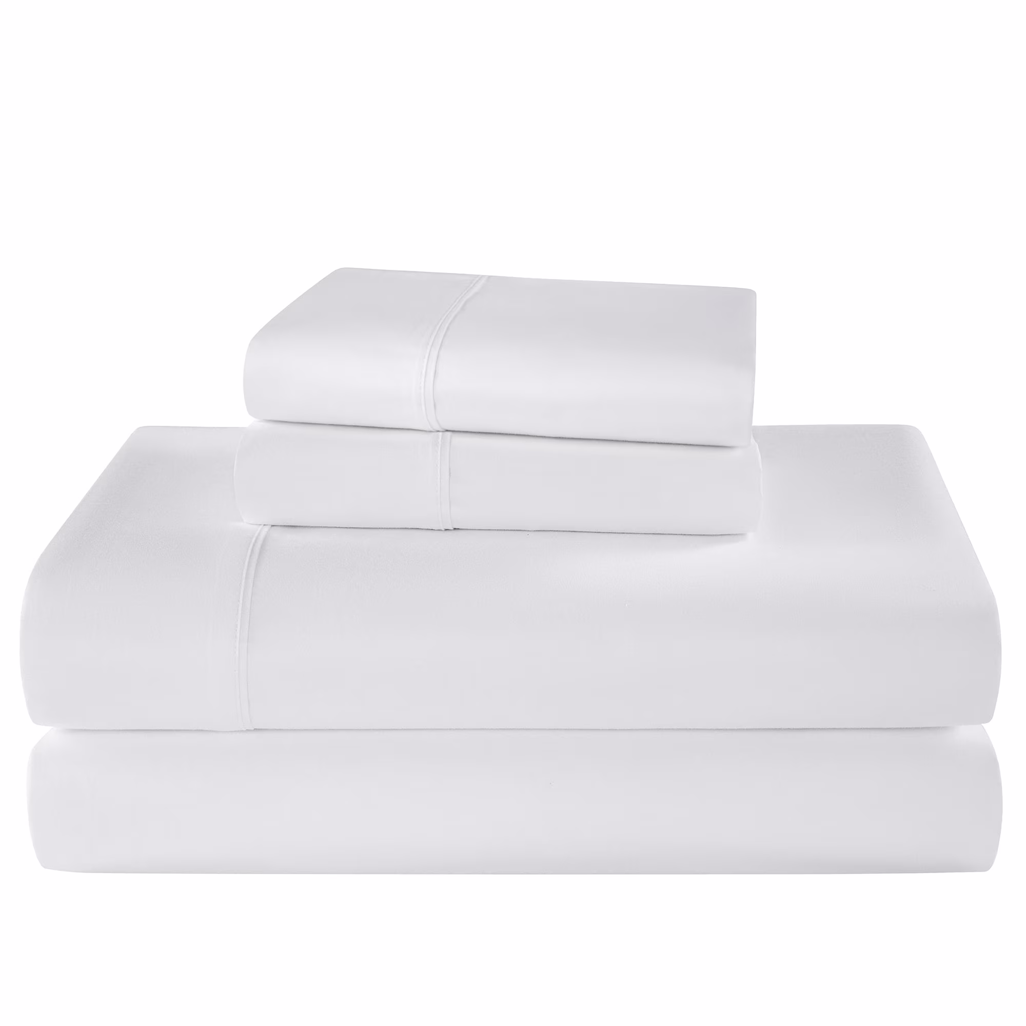 Shilucheng 100% Egyptian Cotton Cooling Bed Sheet Set, 1200 Series Luxury Percale Sheets Set, 16