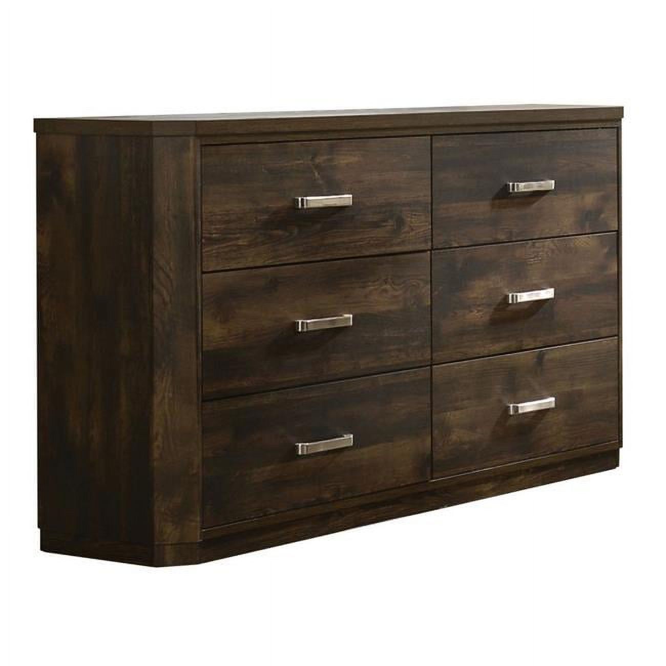 59 x 16 x 36 in. Elettra Dresser, Rustic Walnut