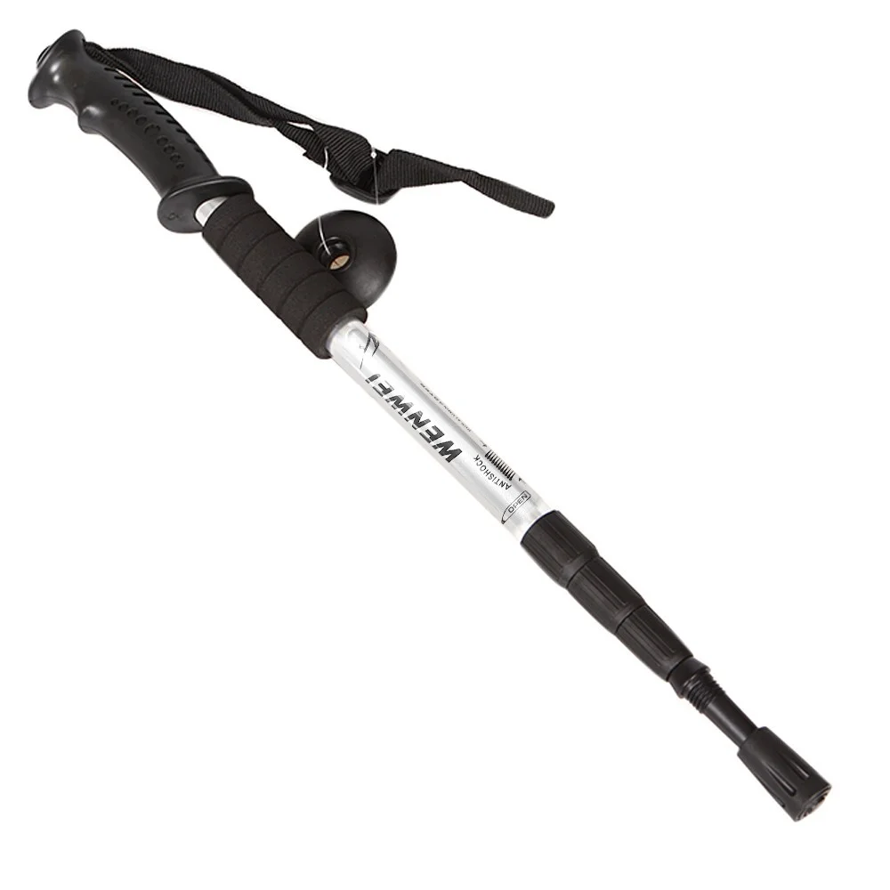 YOHOME Shock Hiking Walking Trekking Poles Stick Adjustable