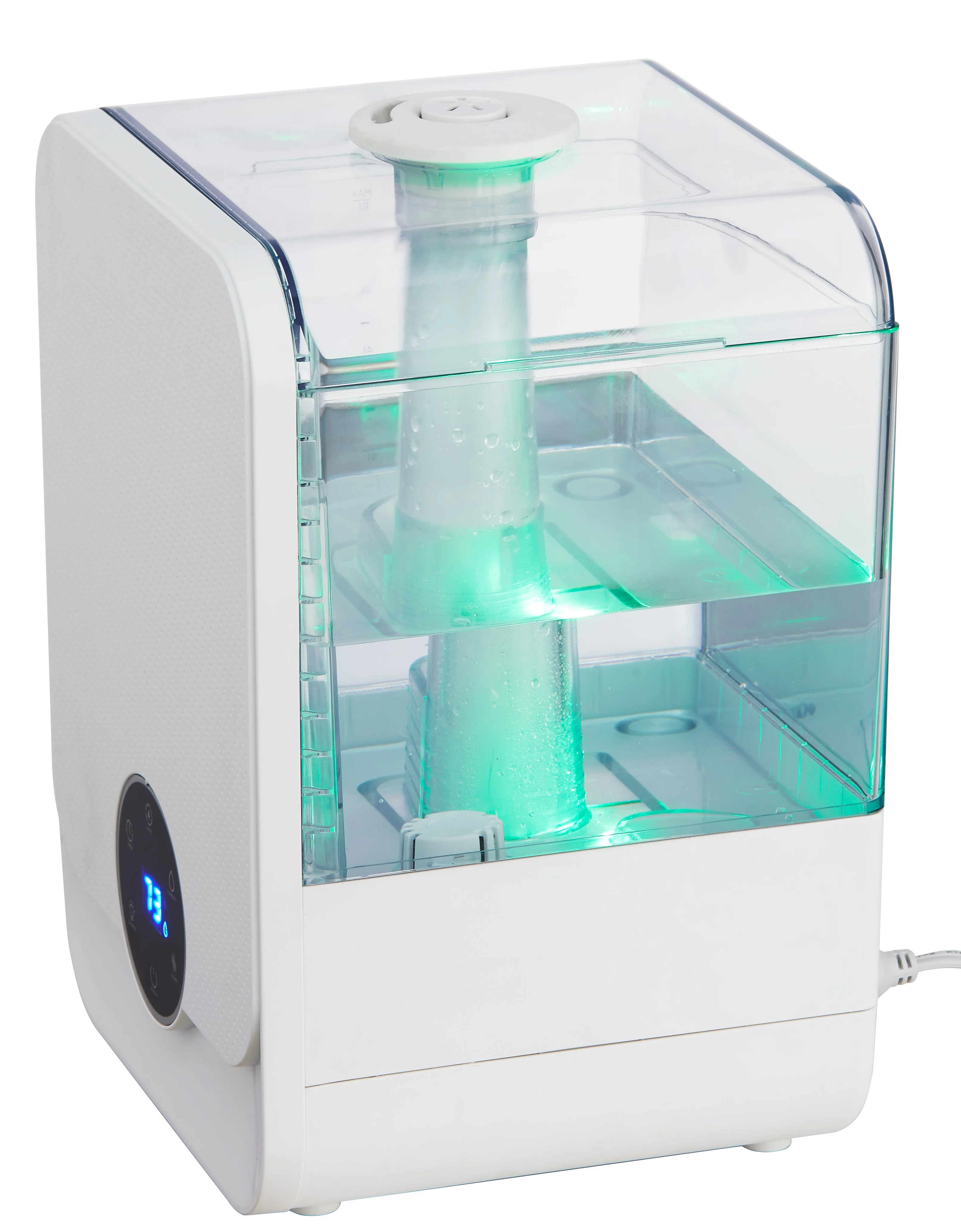 Better Homes & Gardens 1.6 Gal Ultrasonic Warm/Cool Mist Humidifier with Remote, White