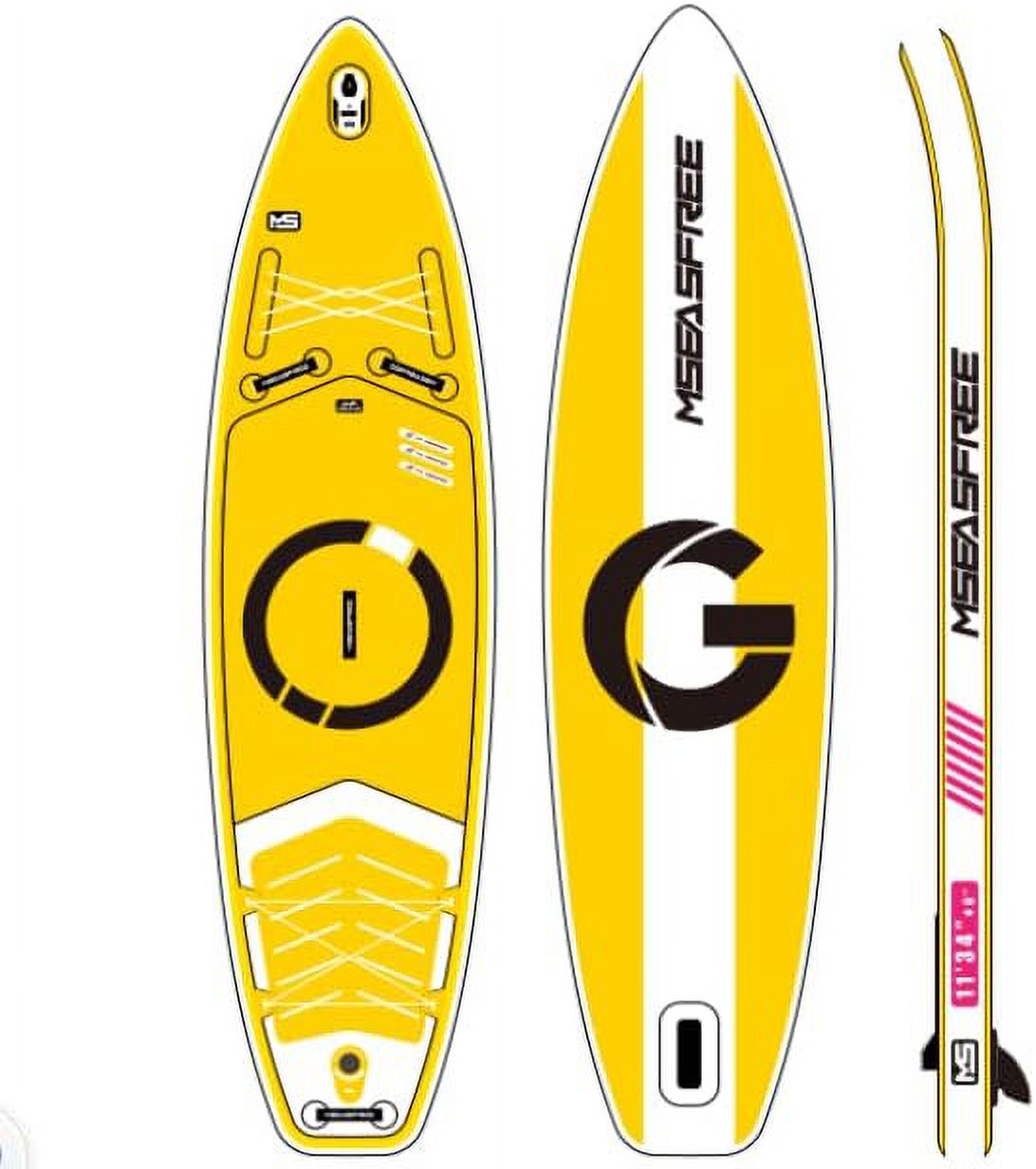 Premium Inflatable Stand Up Paddle Board with Accessories, 11'x33 x6 for Youth & Adults, Wide Stance, Non-Slip Deck, SUP for Fishing & Surfing, Max 330lbs